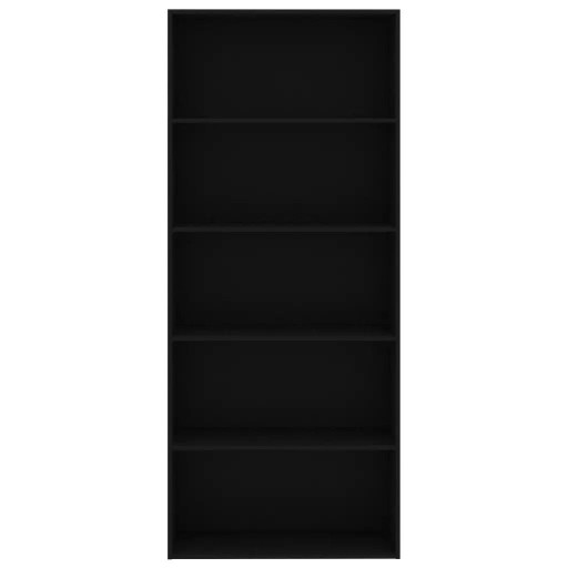 Полка VidaXL Другая коллекция 80 см x 189 см x 30 см черный