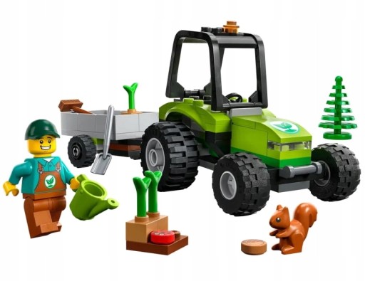 LEGO CITY 60390 TRAKTOR W PARKU