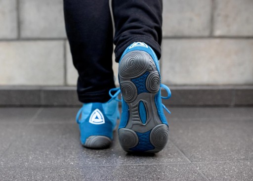 La Sport Buty Zapaśnicze, boks, krav maga Niebieskie 45