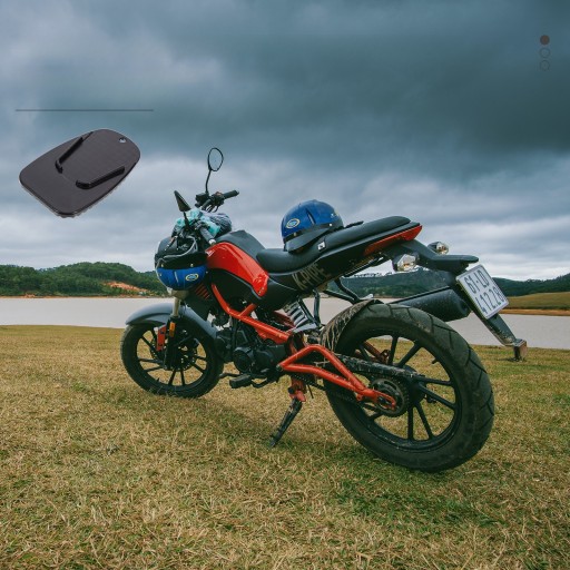 STABILNA PODUSZKA PŁYTOWA POD MOTOCYKL