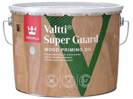 TIKKURILA VALTTI SUPER GUARD 9Л ПРОМЫВКА ДЛЯ ДЕРЕВА!