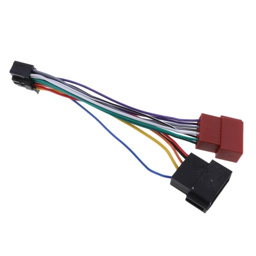 К разъему Radio Pin ISO жгута питания
