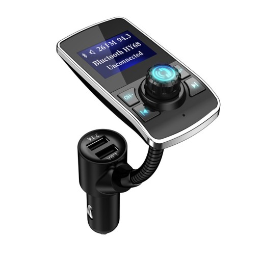 Bluetooth FM-передатчик, 2 зарядных устройства USB MP3 JACK