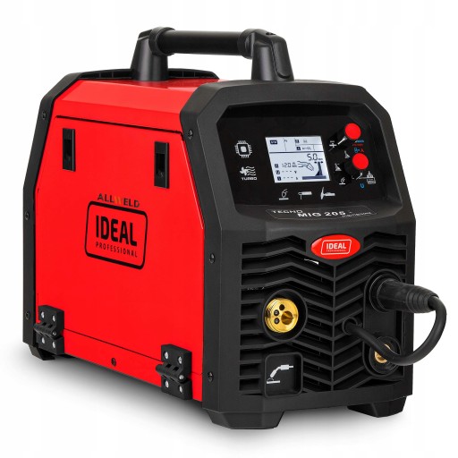 ПОЛУАВТОМАТИЧЕСКИЙ СВАРОЧНЫЙ АППАРАТ IDEAL TECNOMIG 205 LCD V2 SYNERGY MIG MMA TIG 200A