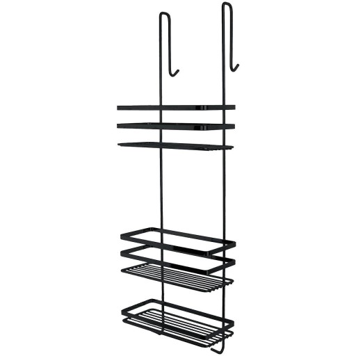 ПОЛКА ДЛЯ ВАННОЙ DUSCHY ЧЕРНАЯ 25X12X79