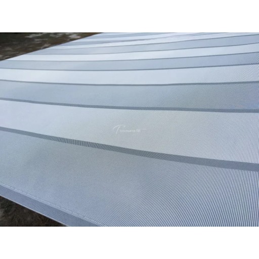 Markiza tarasowa ANTRACYT 200x150 Szare Pasy STD