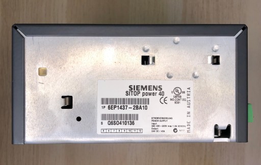 Блок питания 24В 40А Siemens 6EP1 437-2BA10