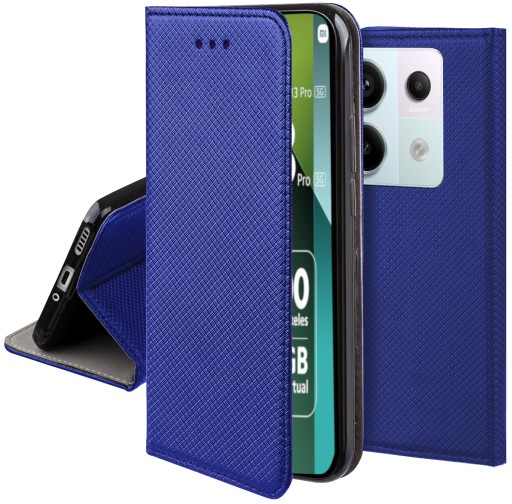 Чехол для Xiaomi Redmi Note 13 PRO 5G / POCO X6 5G SMART MAGNET CASE + СТЕКЛО