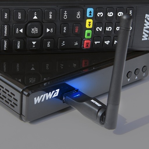 WiFi USB-антенна для декодера тюнера WIWA H.265