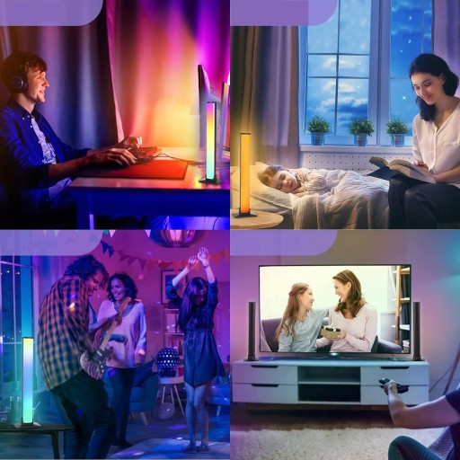 УМНАЯ СВЕТОДИОДНАЯ ЛЕНТА, RGB СВЕТЫ ДЛЯ УКРАШЕНИЯ КОМНАТЫ ИГРОВОГО ТВ, ПК