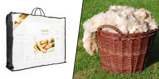 Одеяло шерстяное 220х200 100% овечья шерсть Woolly