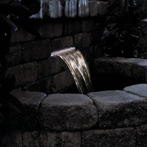 Pontec PondoFall LED - Излив-водопад 39,5 см с подсветкой