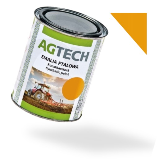 2 x FARBA ŻÓŁTA do URSUS C-330 C-360 LAKIER AGTECH 800 ml + UTWARDZACZ