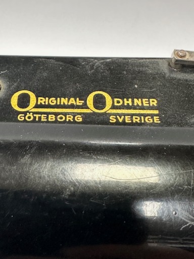 ОРИГИНАЛЬНАЯ СЧЕТНАЯ МАШИНА ODHNER GOTEBORG SVERIGE
