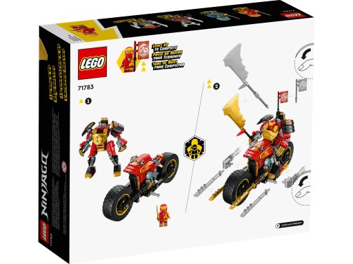 LEGO Ninjago 71783 — Механический наездник Кайя ЭВО