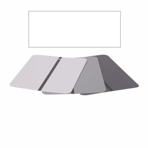 4CR 7580 Metalowy panel do natrysku Biały