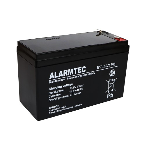 Akumulator AGM ALARMTEC serii BP 12V 7Ah