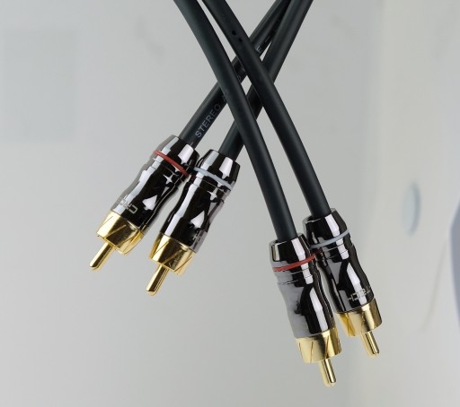 Kabel audio cinch Klotz 2RCA 2xRCA przewód - 8m