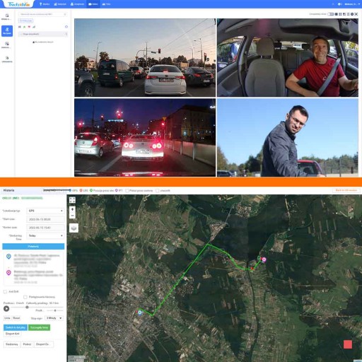 Автомобильная камера видеорегистратор SIM-карта GPS Dual ORLLO FORCE ONE 4G