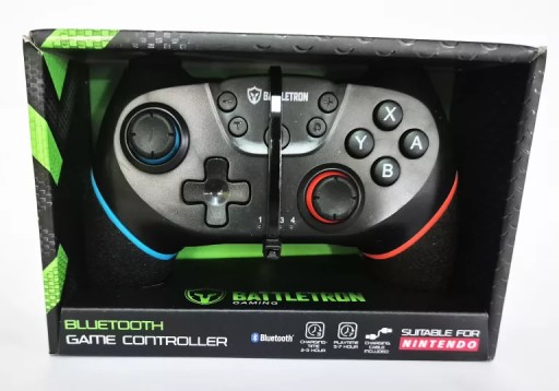 БЕСПРОВОДНОЙ ИГРОВОЙ КОНТРОЛЛЕР BATTLETRON ДЛЯ NINTENDO SWITCH