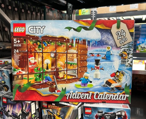 Адвент-календарь LEGO City 60235 ПОВРЕЖДЕННАЯ УПАКОВКА