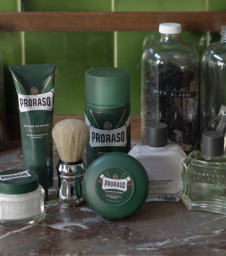 PRORASO Пена для бритья GREEN LINE 300мл