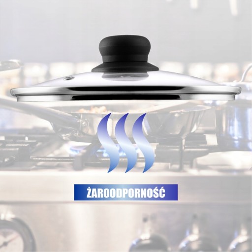 КОРЗИНКА СТЕКЛЯННАЯ КРЫШКА ДЛЯ ЖАРКИ 26см