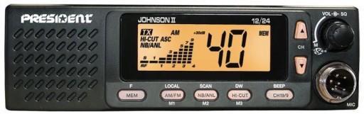 ПРЕЗИДЕНТ ДЖОНСОН II ASC РАДИО AM/FM 12 В/24 В BG8