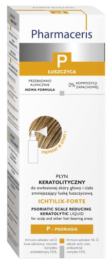 PHARMACERIS P ICHTILIX-FORTE PŁYN DO GŁOWY I CIAŁA 125 ml