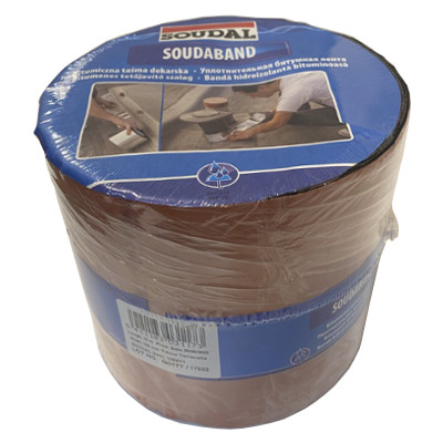 Taśma dekarska 15cm x 10mb SOUDAL TERAKOTA