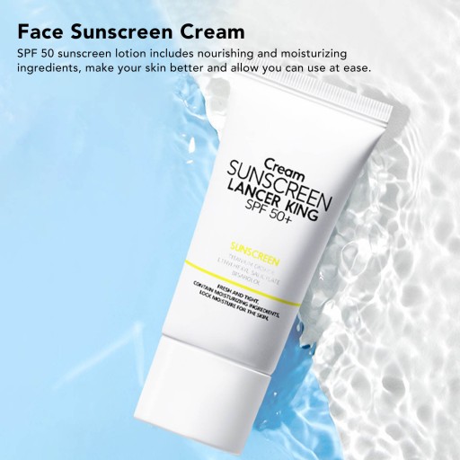 Солнцезащитный крем SPF 50 для кожи с УФ-защитой Moisturi