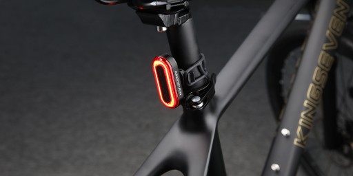 Задний велосипедный фонарь USB LED COB 50лм Датчик СТОП