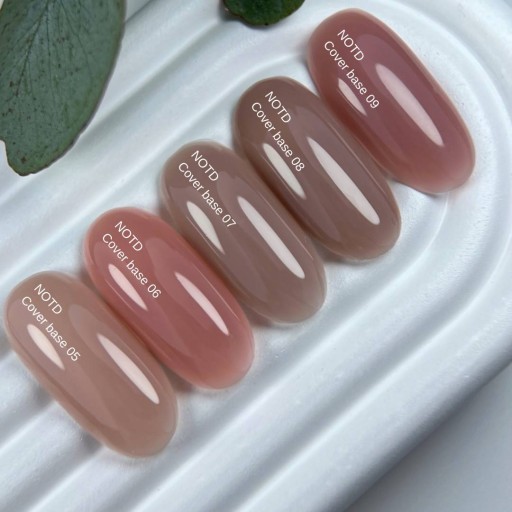 NOTD Cover base NEW 06 - полупрозрачная база телесного персика 10 мл