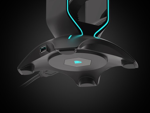Мышь Bungee Genesis LED RGB подставка для наушников
