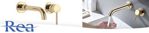 BATERIA PODTYNKOWA REA LUNGO LONG GOLD ZŁOTA + BOX
