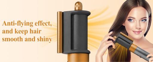 Подходит к гладкому разъему фена Dyson Airwrap HS05, медный.