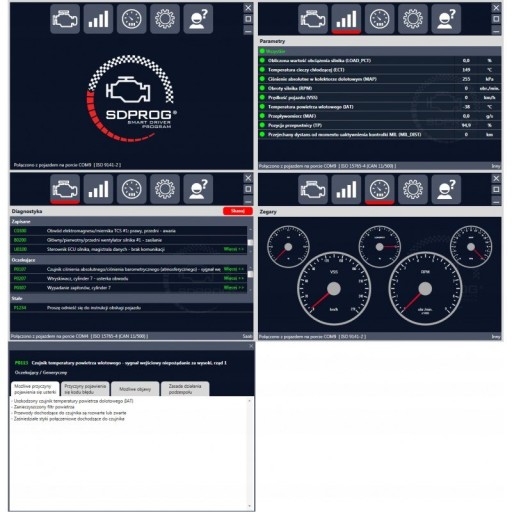 Диагностическое программное обеспечение SDPROG PL OBD2 BOX