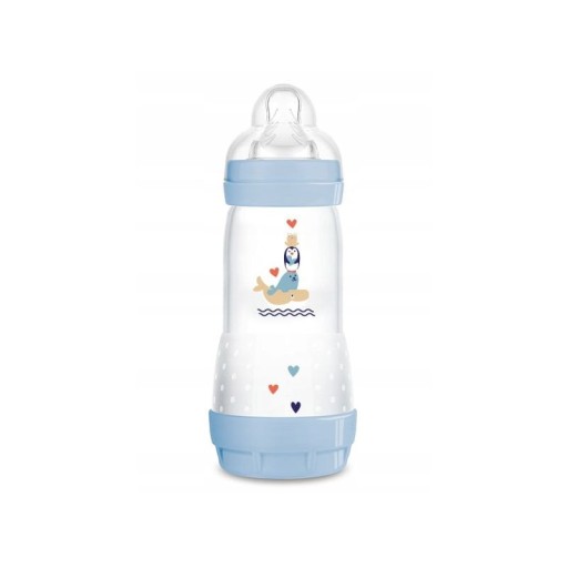 БУТЫЛОЧКА MAM Baby АНТИКОЛИКИ Perfect Star 320 мл Better Together для мальчиков 4 месяцев+