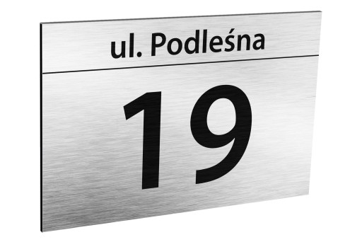 Адресная доска с домом № 60 x 40 см.