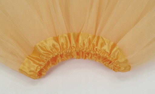SPÓDNICZKA TIULOWA SPÓDNICA TUTU 40cm ZŁOTA