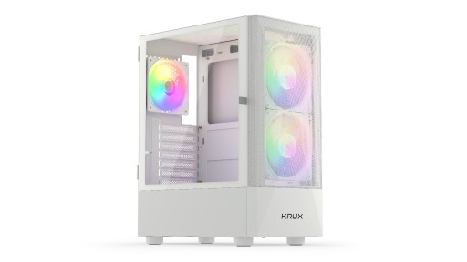 Компьютерный чехол Krux Vako белый RGB (KRXD005)
