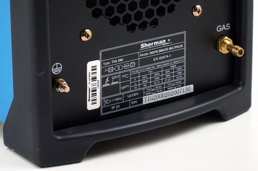 Многоимпульсный сварочный аппарат TIG AC DC 200 Sherman DIGITIG