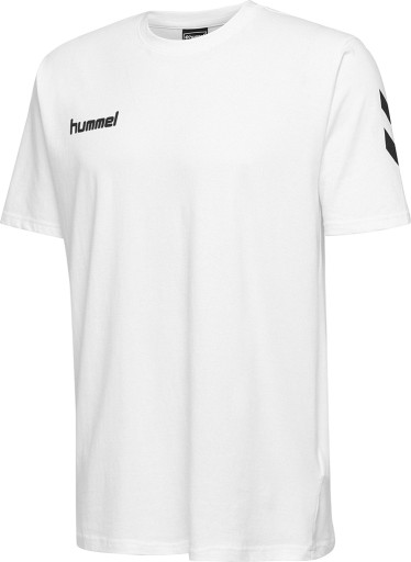 ФУТБОЛКА HUMMEL GO, ХЛОПОК, БЕЛАЯ, РАЗМЕР. XXXL