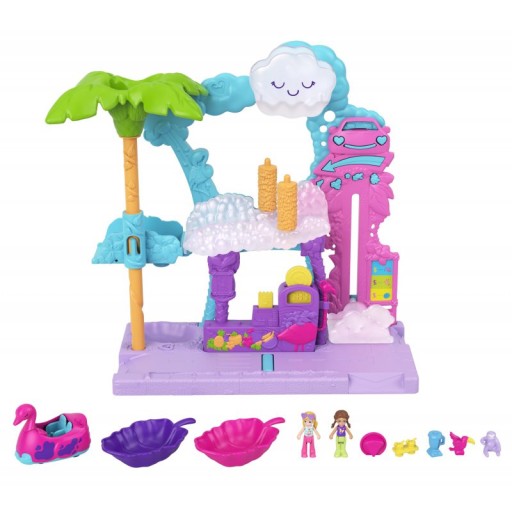 НАБОР ДЛЯ МОЙКИ POLLY POCKET DOLL ФЛАМИНГО