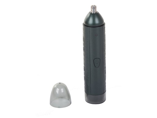 TRYMER DO NOSA UCHA USZU BRWI GOLARKA DLA MĘŻCZYZN 2w1 AKU USB 3W NASADKI