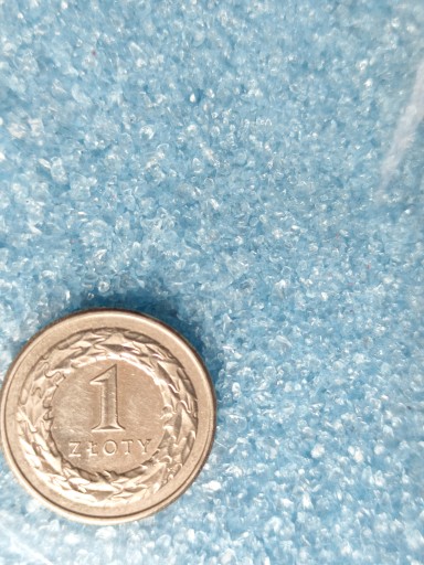 piasek ecru ekri połysk kryształki ozdobne szklane każdy kolor jest 0,5 kg