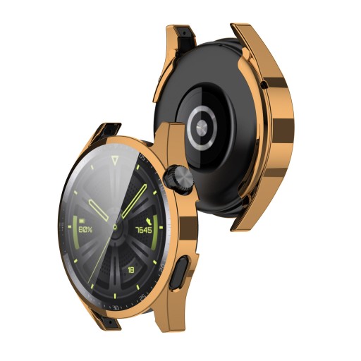 ГИБКИЙ ЗАЩИТНЫЙ КОРПУС РОЗОВОГО ЗОЛОТА ДЛЯ HUAWEI WATCH GT 3 46MM