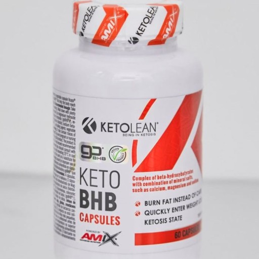 ЭКЗОГЕННЫЕ КЕТОНЫ Капсулы BHB, единственный сертифицированный кетоз Amix Keto Diet