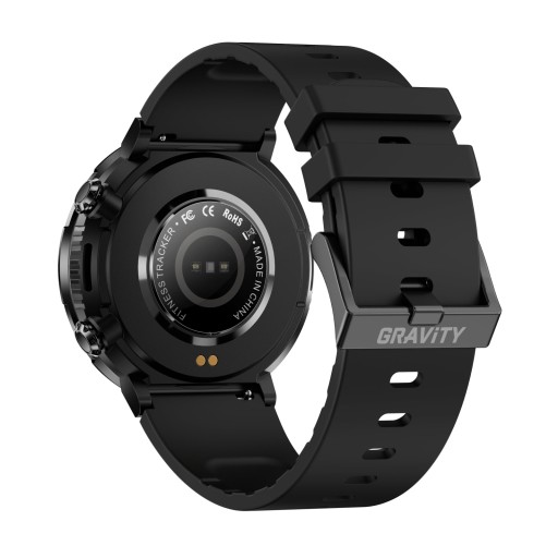 Умные часы Gravity GT21-6 + красный силиконовый ремешок