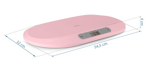 ДЕТСКИЕ ВЕСЫ ДЛЯ МЛАДЕНЦЕВ ДО 0,01-20 кг ТОЧНЫЙ ЖК-дисплей + БАТАРЕЯ